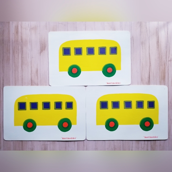 Vintage Marimekko Pikku Bo Boo Placemats - Picture 4 of 5